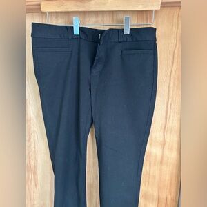 Banana Republic Sloan Pant 6 Black Office Work Pants